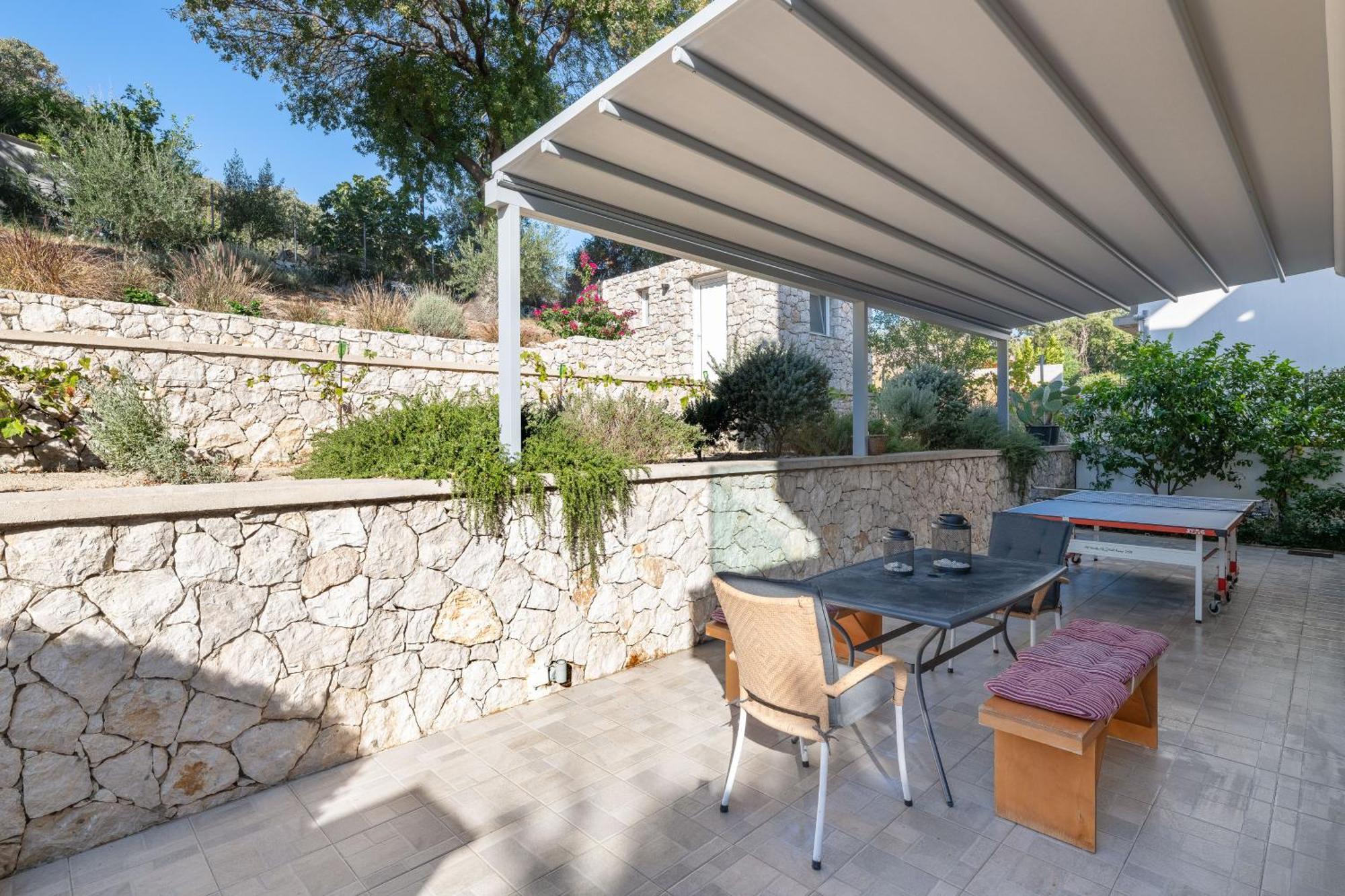 Terpsis Pool Villa Asgourou Exterior photo